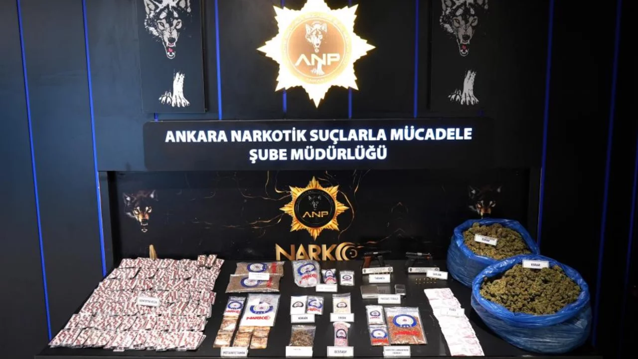 Ankara'da uyuşturucu operasyonu: 29 kişi tutuklandı