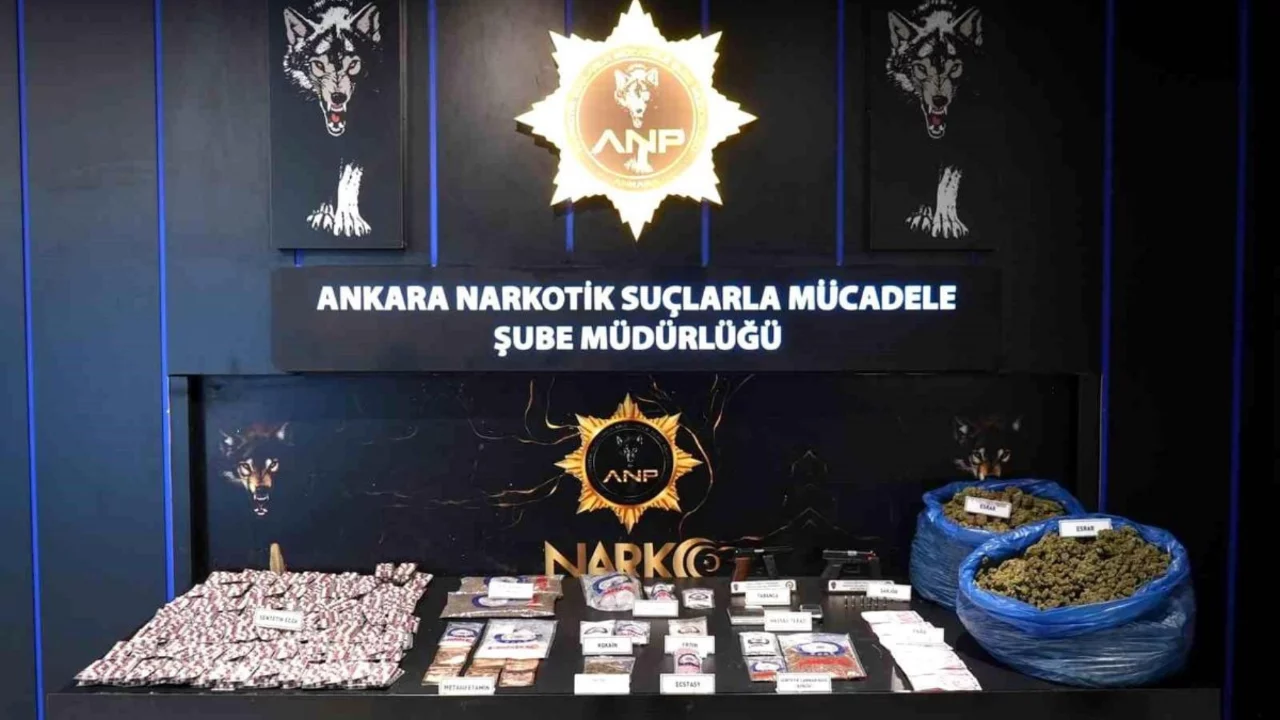 Ankara'da uyuşturucu operasyonu: 29 kişi tutuklandı