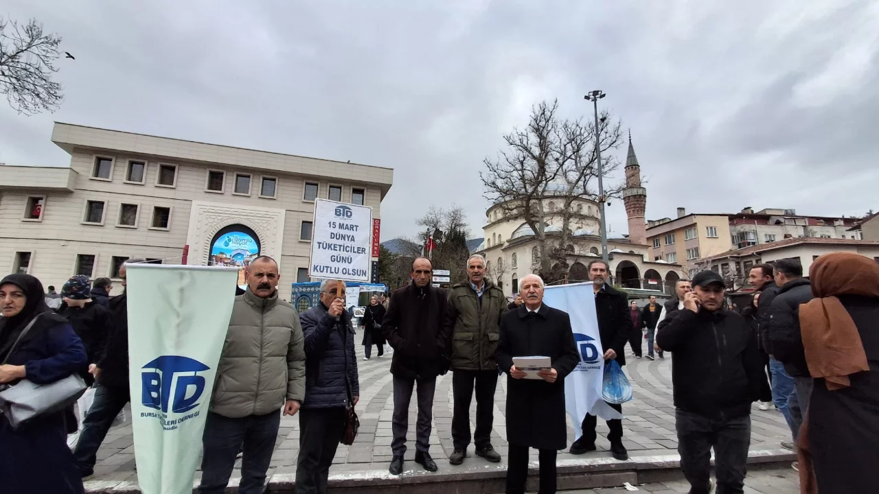 Bursa Tüketiciler Derneği'nden 15 Mart Dünya Tüketicile...