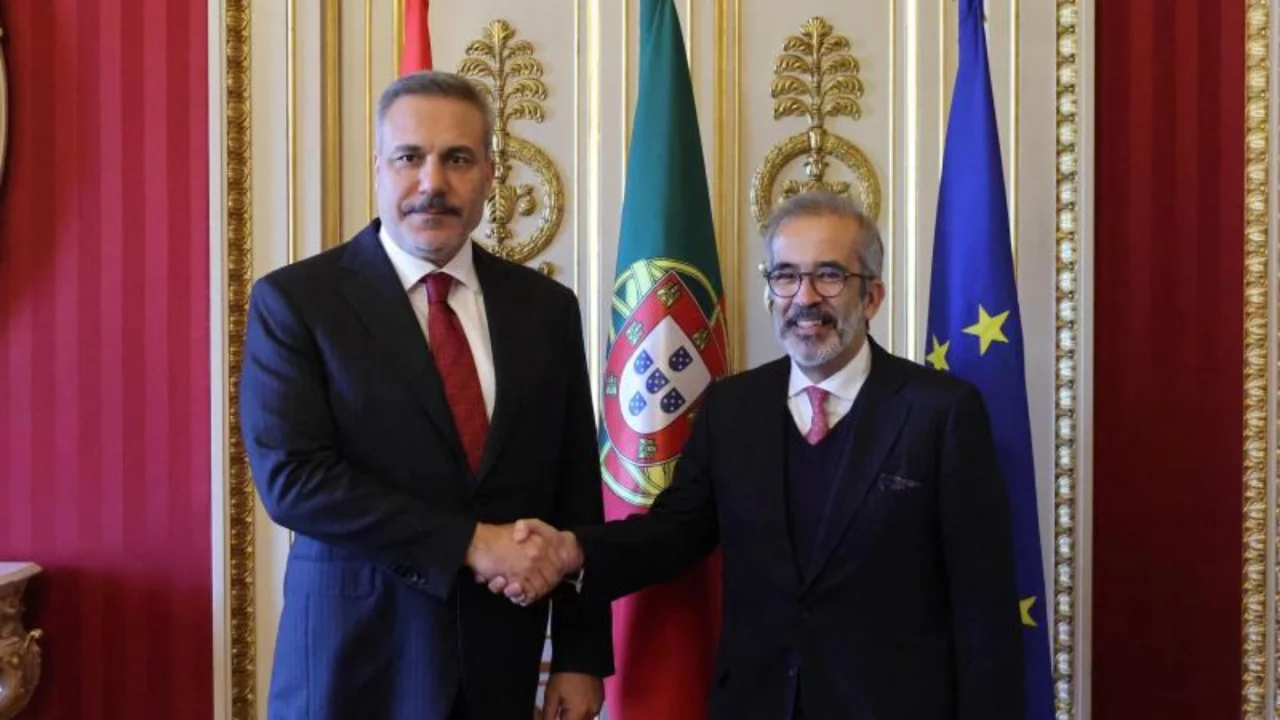 Dışişleri Bakanı Fidan, Portekizli mevkidaşı Rangel ile...