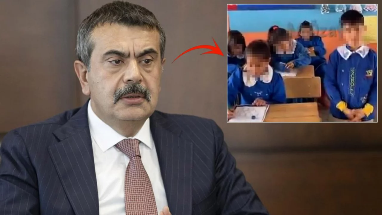 Tepki çeken bir görüntü daha! İzleyenler Bakan Tekin'i etiketledi: "Gereğini yapın"