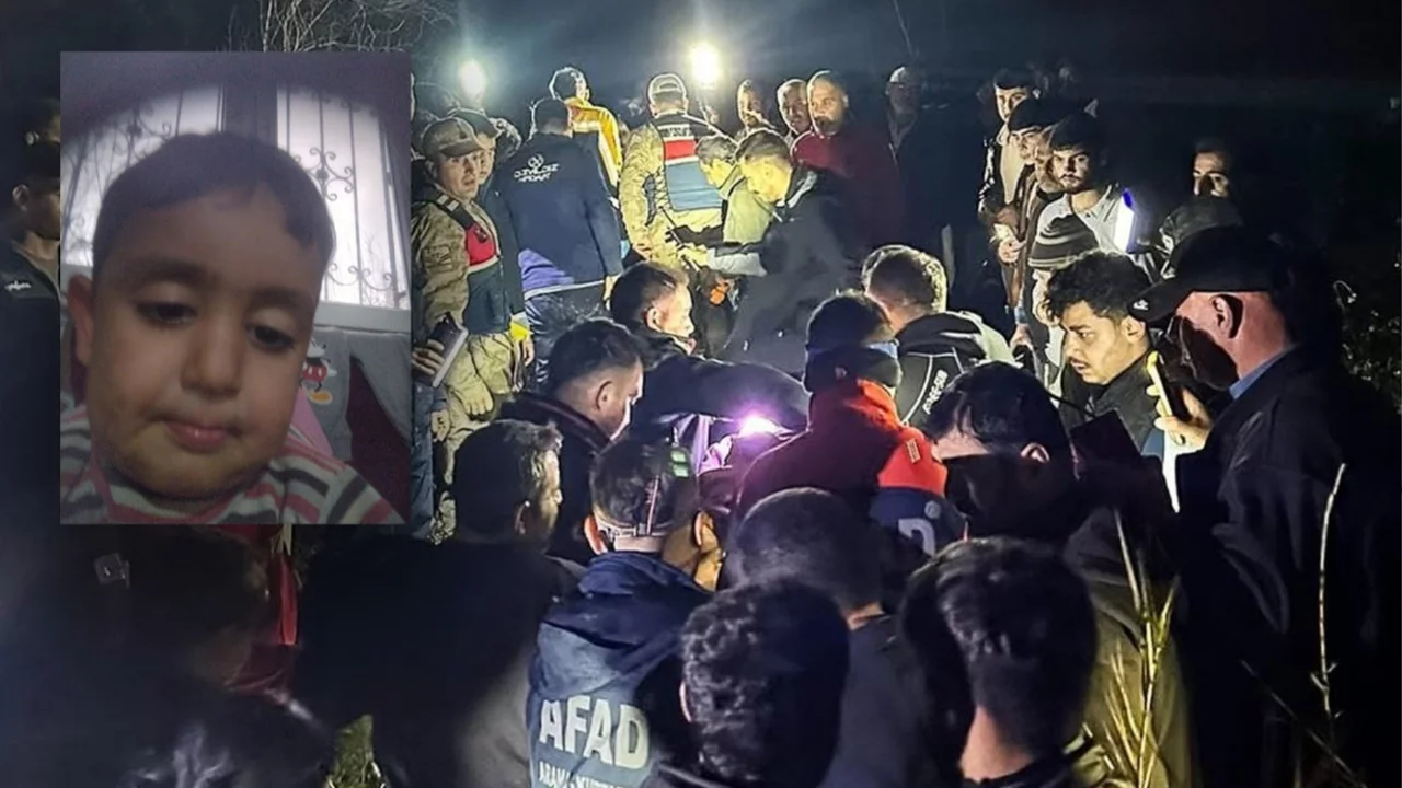 Dereye d&uuml;şen 4 yaşındaki &ccedil;ocuk can verdi