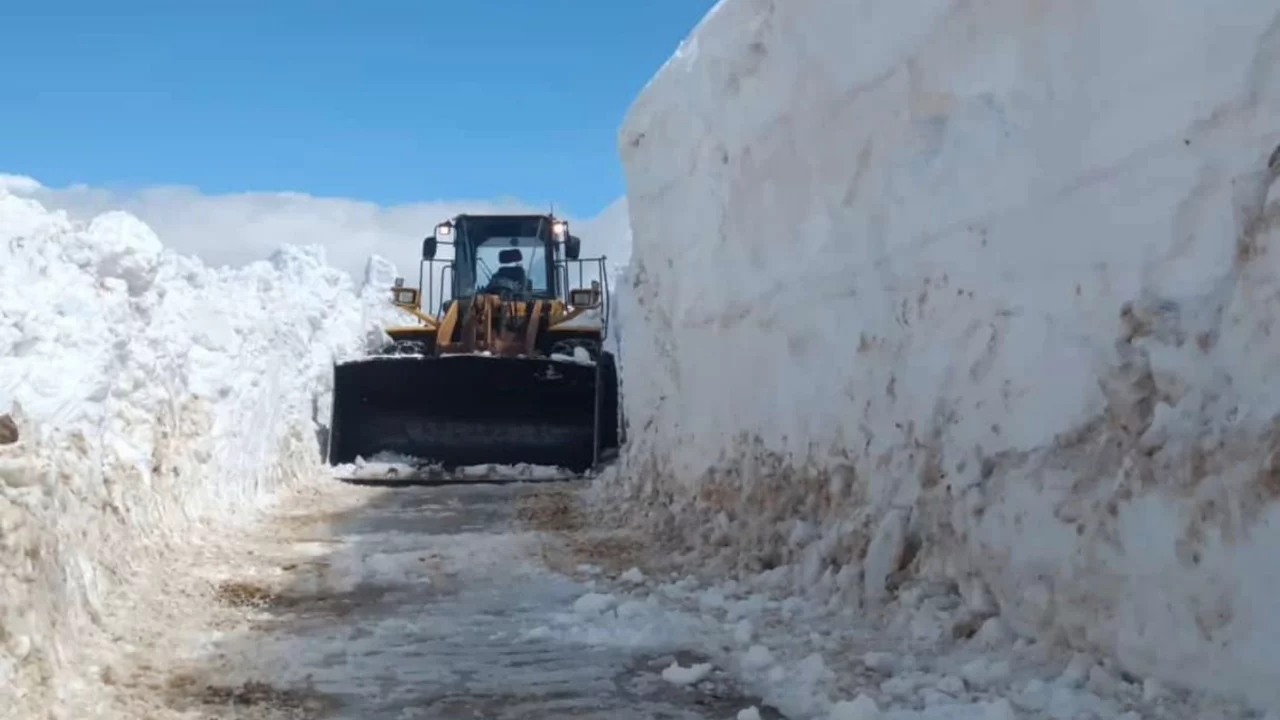 Hizan'da &ccedil;ığ ve kar engeli