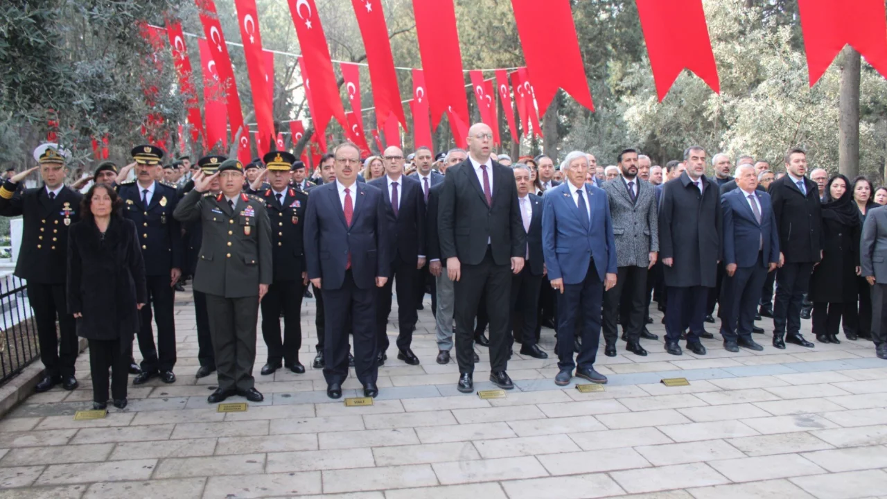 &Ccedil;anakkale şehitleri Aydın'da dualarla anıldı