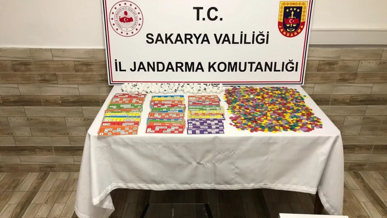 Sakarya'da kumar oynayanlara 817 bin 533 lira ceza kesildi