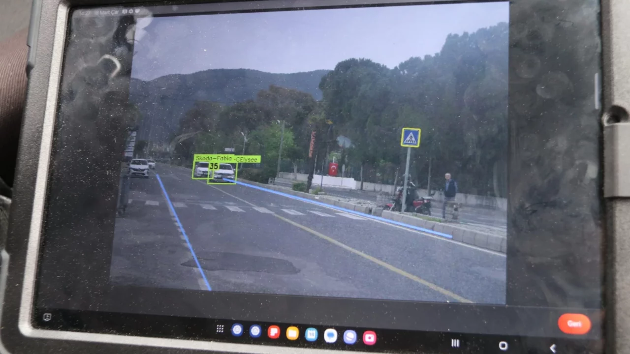 Fethiye'de yapay zekalı radarlar şehir i&ccedil;inde devrede