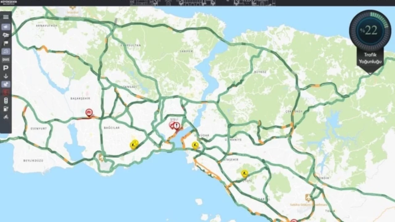 İstanbul'da bayram arefesinde yollar boş kaldı