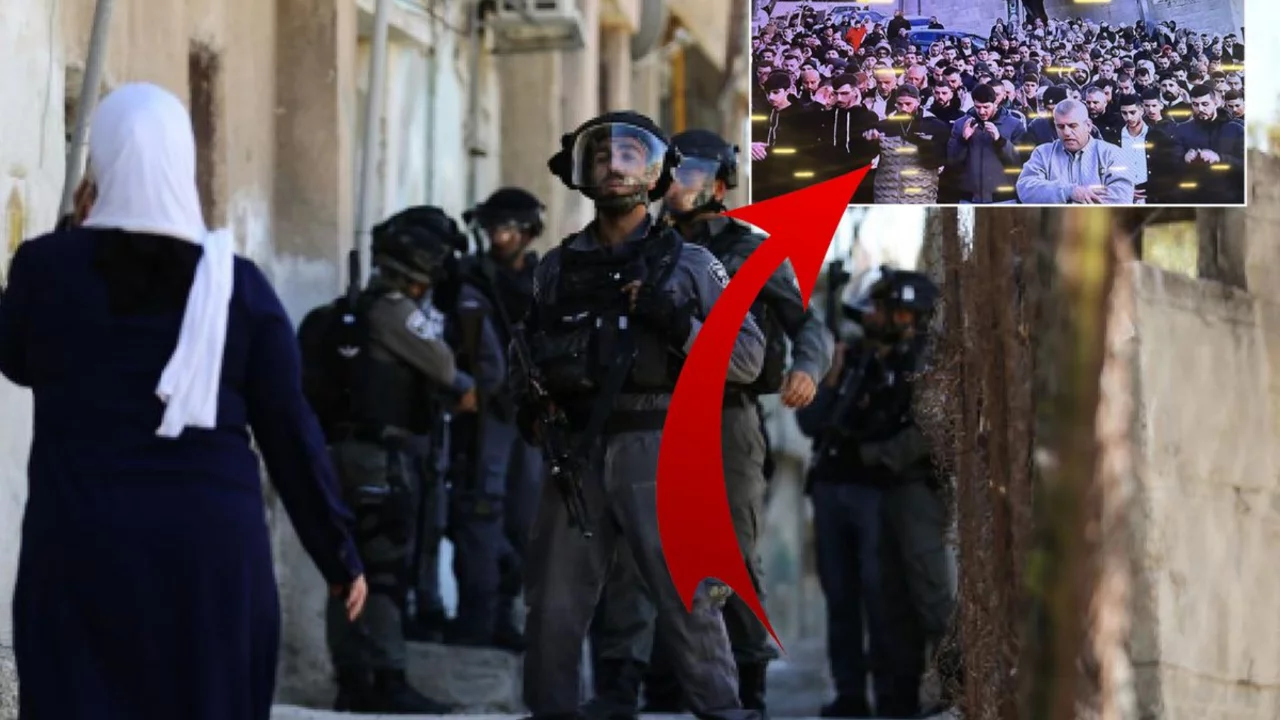Mescid-i Aksa'da 54 yıl sonra bir ilk! Bayramı zehir eden görüntü