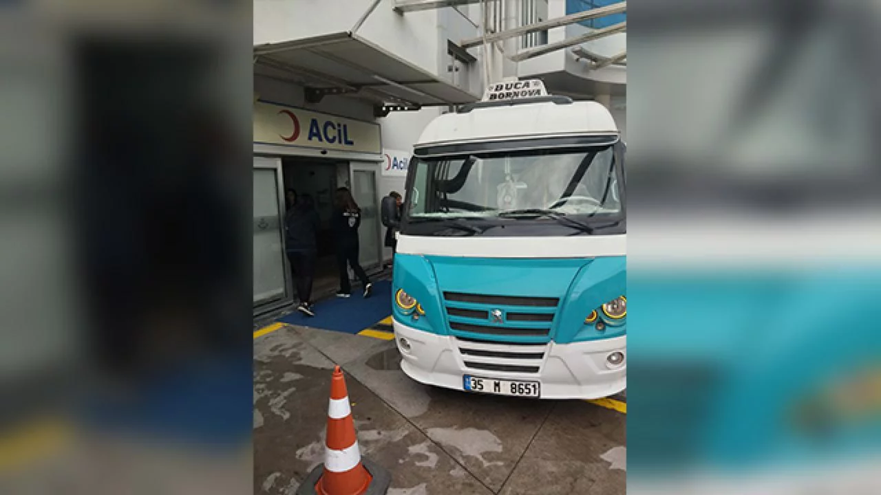 İzmir'de ilgin&ccedil; olay: Dolmuşta doğum yaptı