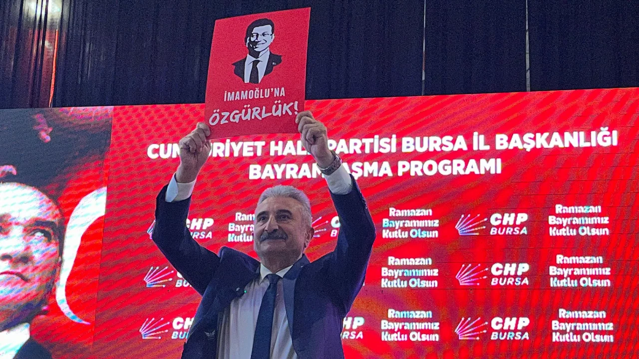 CHP Bursa bayramlaşmasına "İmamoğlu" damgası... 