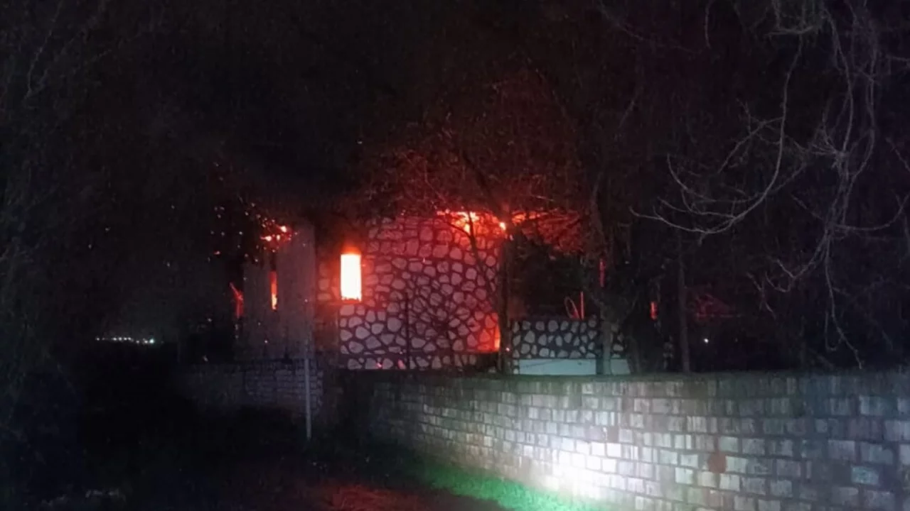 Diyarbakır'da &ccedil;iftlikte yangın