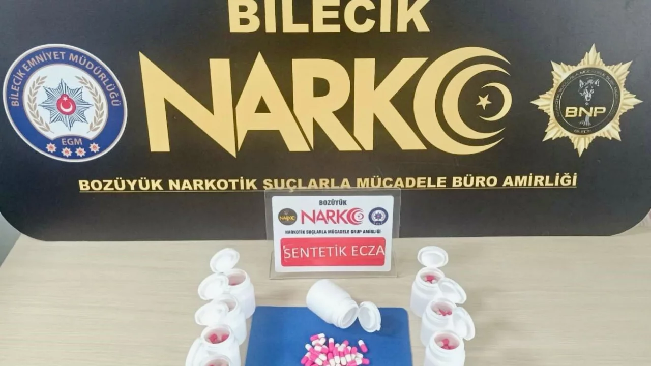 Bilecik'te uyuşturucu operasyonu: 1 g&ouml;zaltı