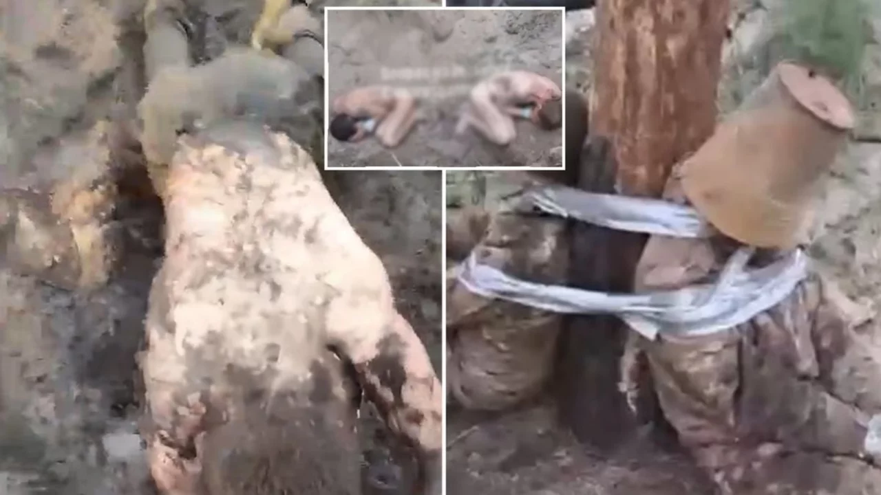 İnfial yaratan görüntü! Putin'in komutanları neler yapmış neler