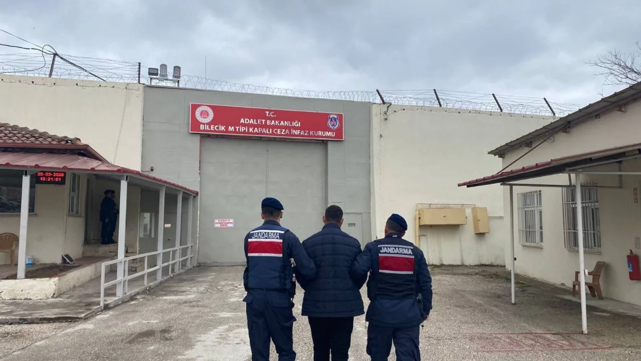 Bilecik'te 4 yıl hapis cezası bulunan şahıs yakalandı