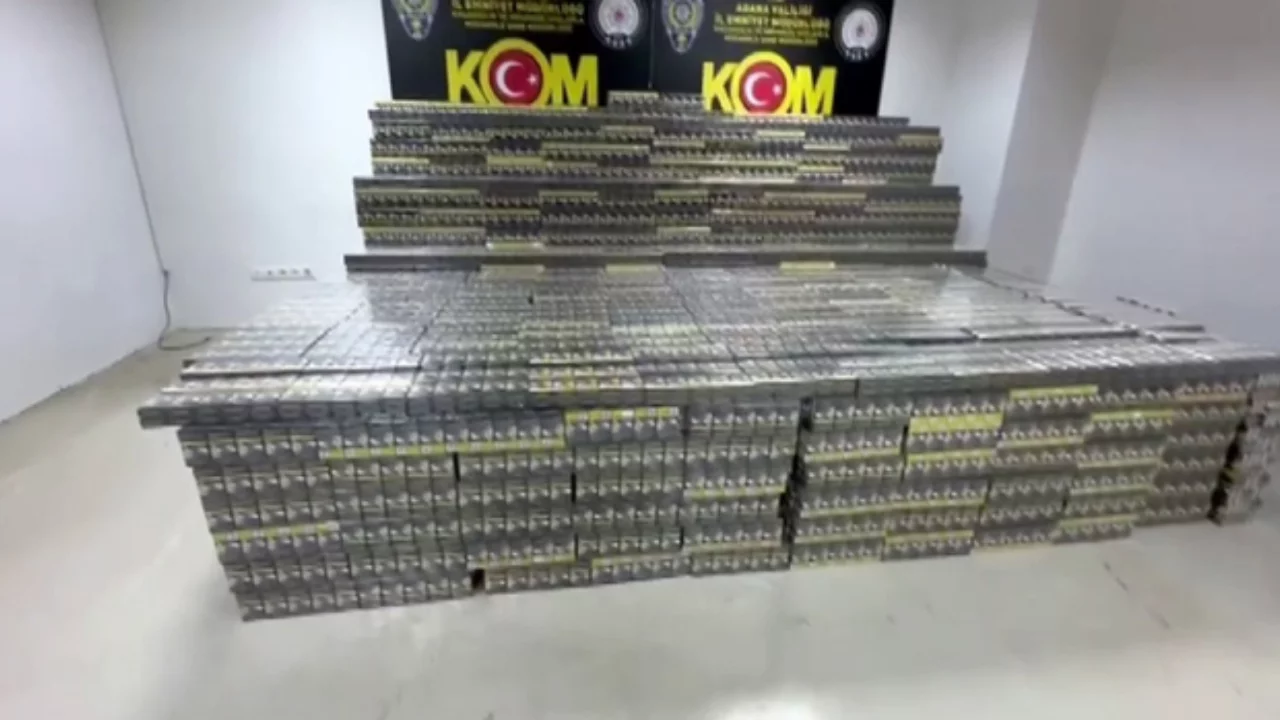 50 bin paket sigarayla yakalandı, ifadesi pes dedirtti!