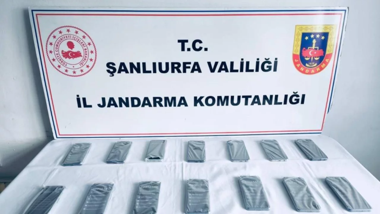 Şanlıurfa'da ka&ccedil;ak cep telefonu operasyonu: 1 g&ouml;zaltı