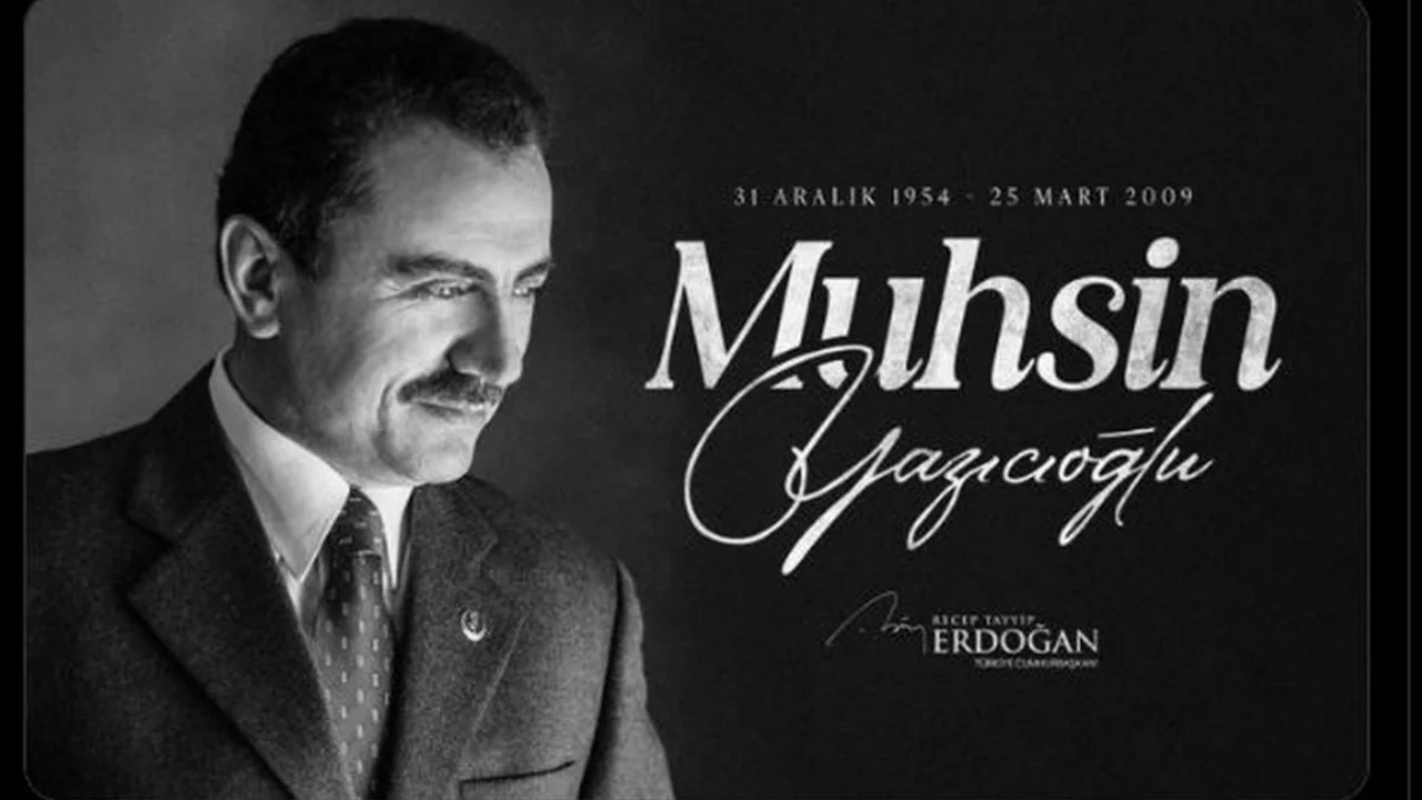 Cumhurbaşkanı Erdoğan, Muhsin Yazıcıoğlu'nu andı