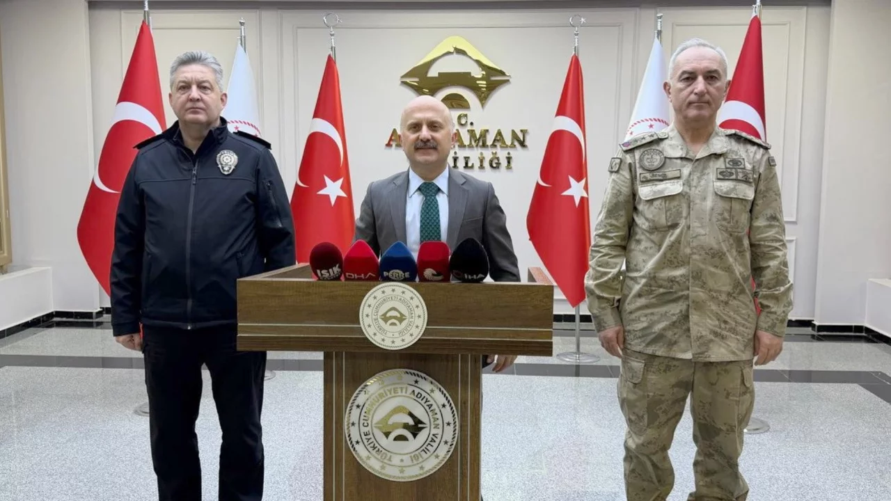 Adıyaman'da g&uuml;venlik uygulamalarının bilan&ccedil;osu a&ccedil;ıklandı