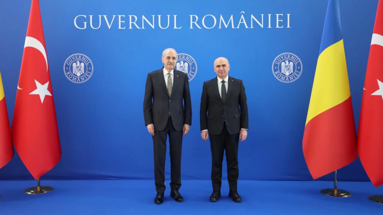 TBMM Başkanı Kurtulmuş, Romanya Başbakanı ile g&ouml;r&uuml;şt&uuml;