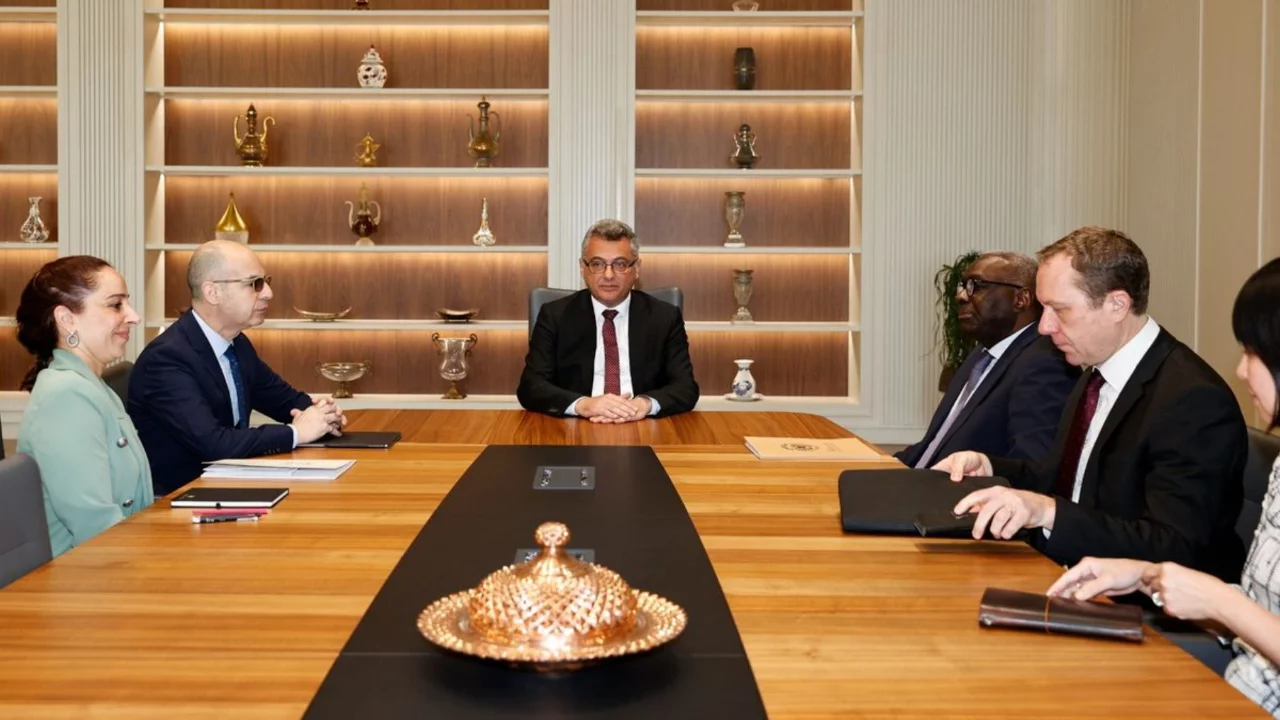 KKTC Cumhurbaşkanı Erh&uuml;rman, BM Genel Sekreteri'nin Kıbrıs &Ouml;zel Temsilcisi Diagne'yi kabul etti