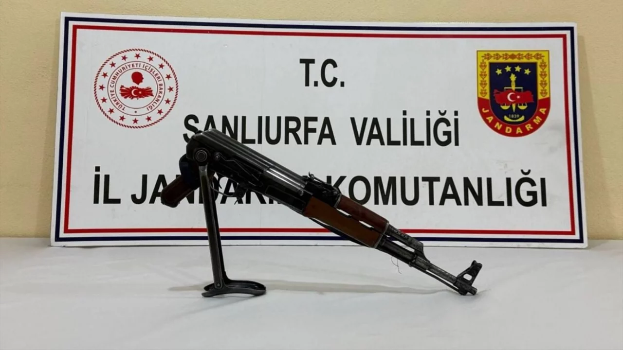 Şanlıurfa'da silah ka&ccedil;ak&ccedil;ılığı operasyonunda 1 ş&uuml;pheli yakalandı