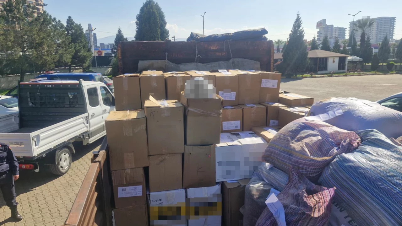 Manisa'da mart ayında tonlarca ka&ccedil;ak &uuml;r&uuml;n ele ge&ccedil;irildi