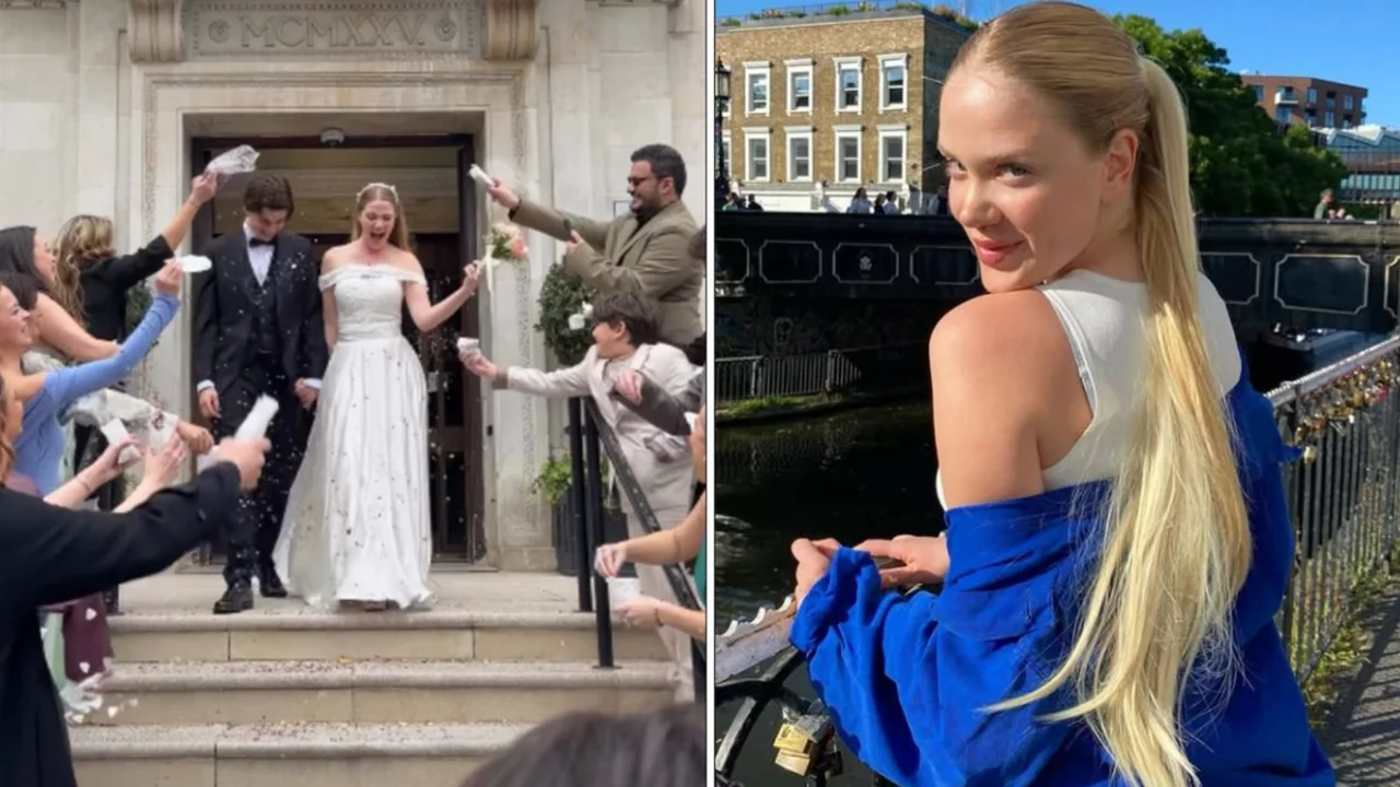 Serel Yereli sessiz sedasız evlendi! Londra'daki düğüne...