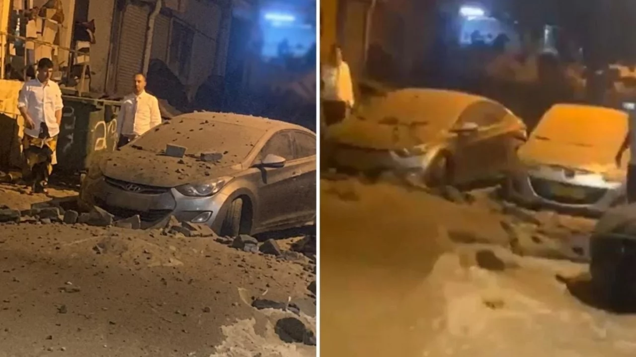 İran füzeleri İsrail'in kanalizasyon sistemini çökertti