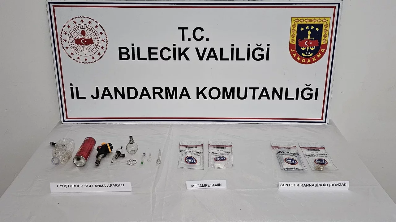 Bilecik'te uyuşturucu operasyonu: 3 ş&uuml;pheliye soruşturma