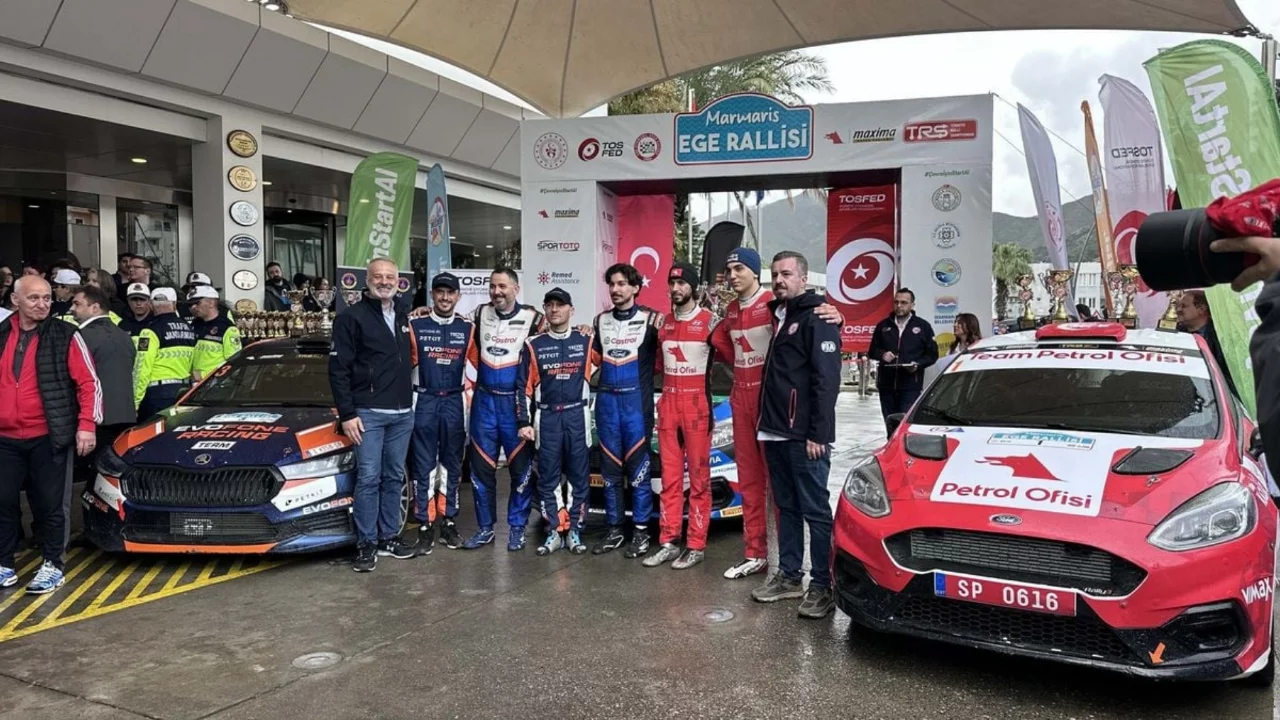 Marmaris'te ralli heyecanı sona erdi