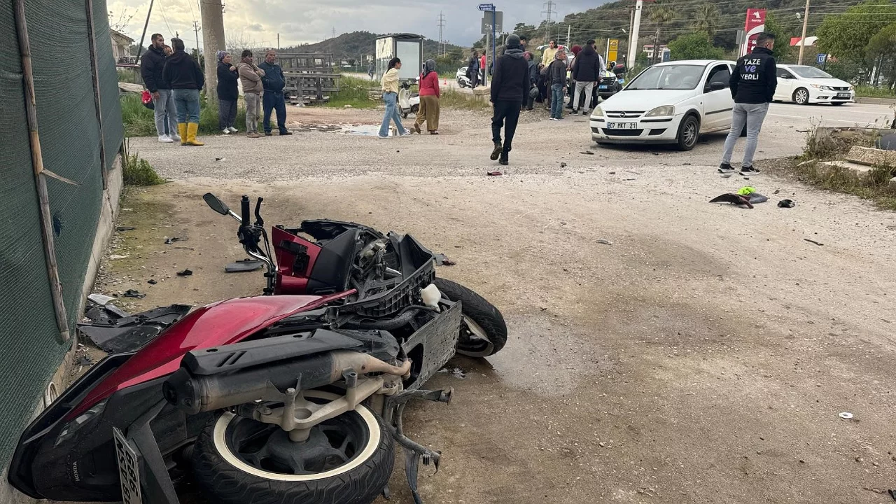 17 yaşındaki motosiklet s&uuml;r&uuml;c&uuml;s&uuml; kurtarılamadı