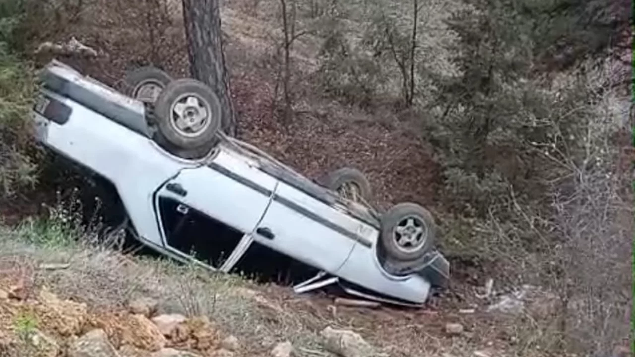 Kastamonu'da otomobil takla attı: 1 yaralı