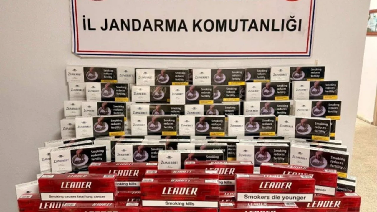 Artvin'de ka&ccedil;ak&ccedil;ılıkla m&uuml;cadelede 9 bin 690 paket sigara ele ge&ccedil;irildi