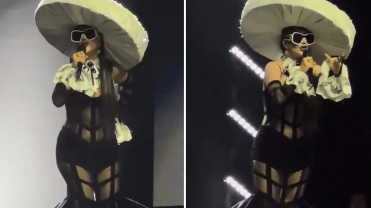 Hande Yener'in sahne kostümü geceye damga vurdu