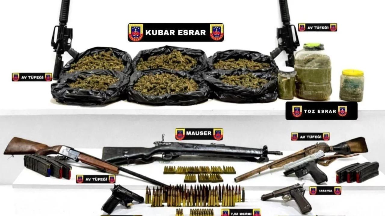 Uyuşturucu operasyonu: 35 kilo esrar ele geçirildi!