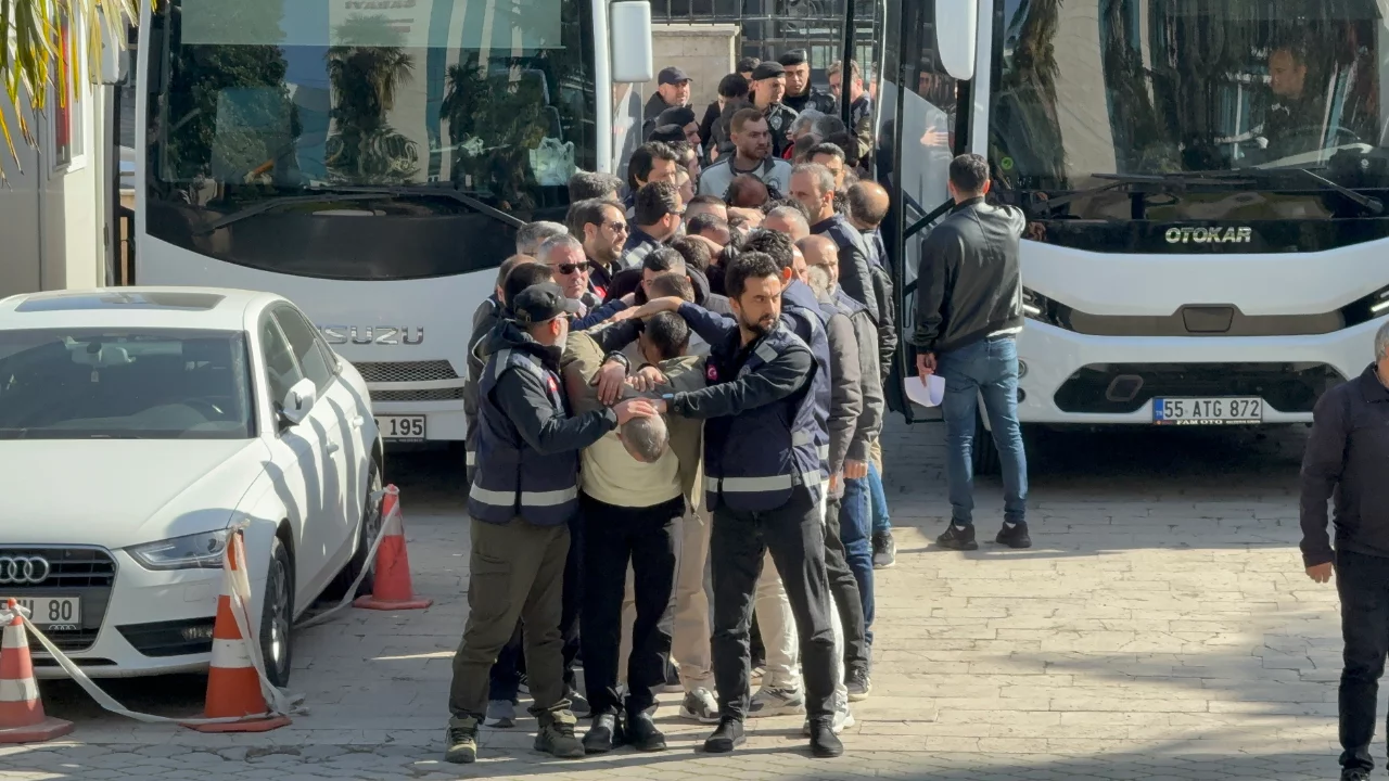 Samsun merkezli suç örgütü operasyonunda 17 tutuklama