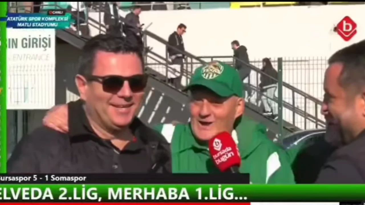 Bursada Bugün canlı yayınına sürpriz konuk! Şampiyonluğu beraber kutladılar...