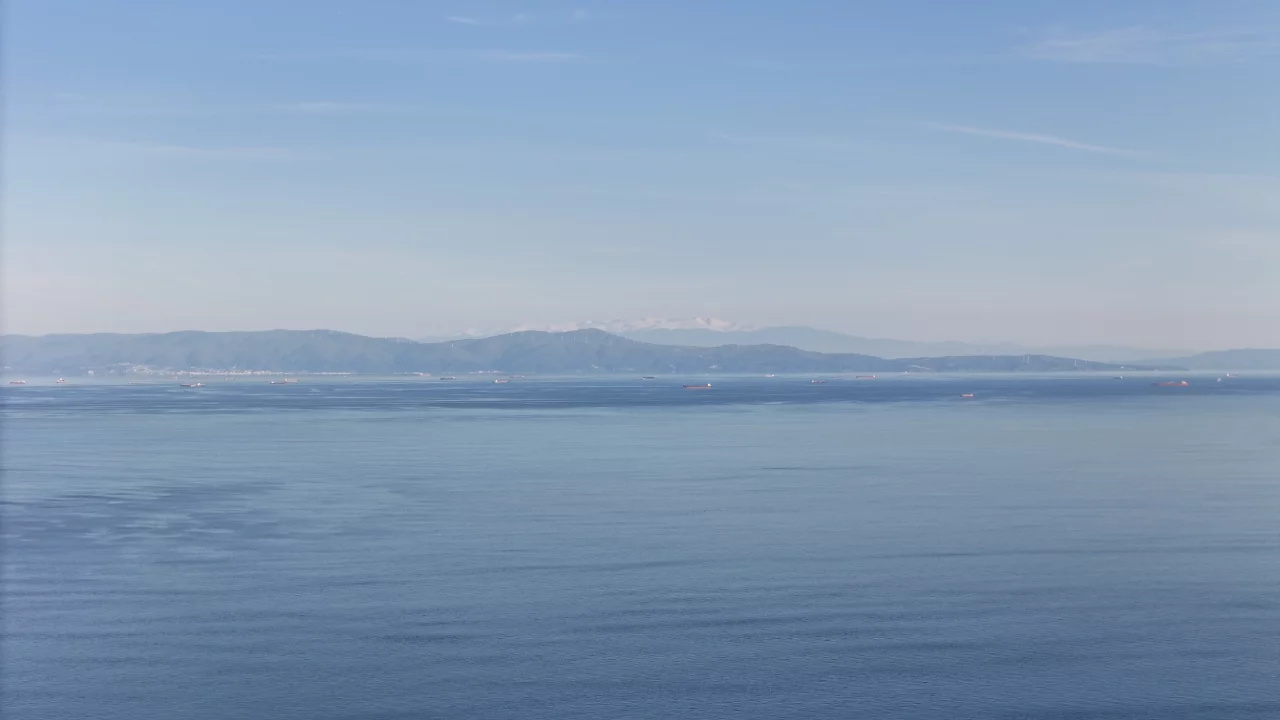 Bursa Uludağ manzarası o şehirden de göründü!