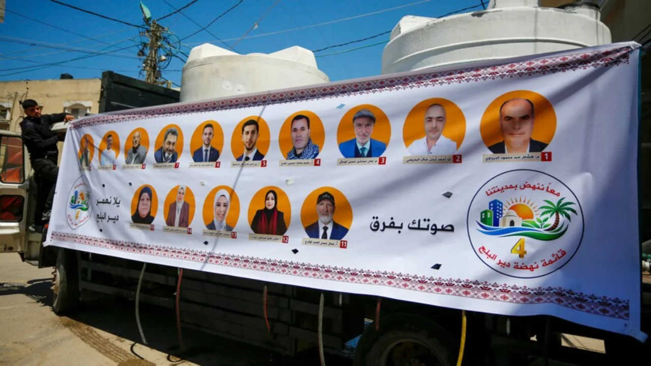Filistinliler, yerel seçimler için yarın sandık başına ...