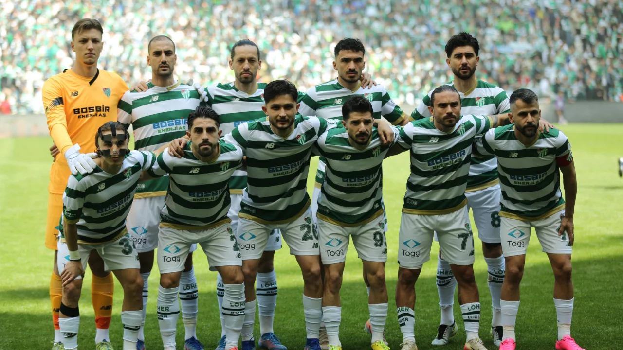 Bursaspor'un ilk 11'i belli oldu