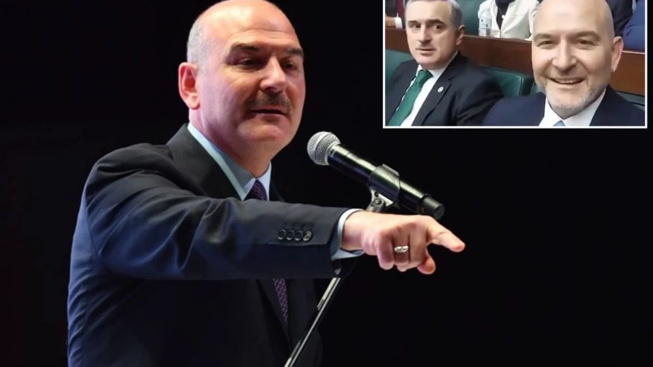 Soylu soruyu duyunca küplere bindi! Muhabire beklenmeyen hareket! "Siz kimsiniz?"