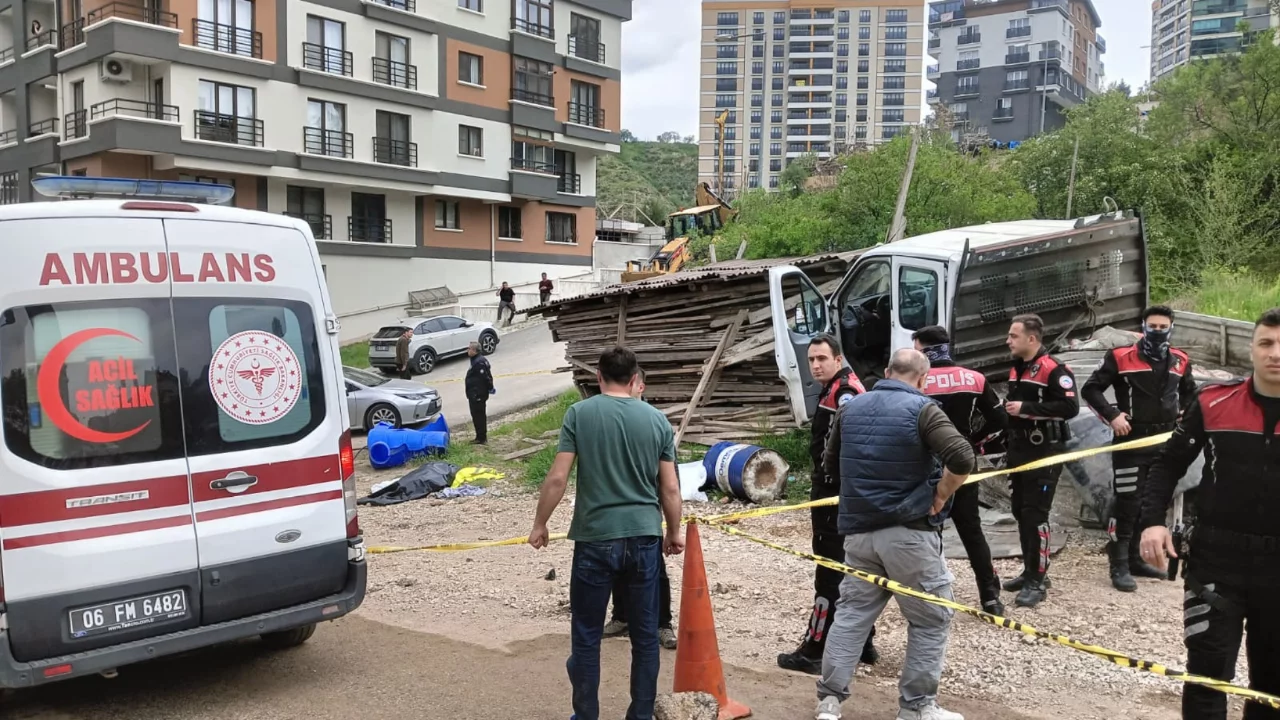 1 Mayıs'ta kahreden kaza! 2 işçi feci şekilde can verdi