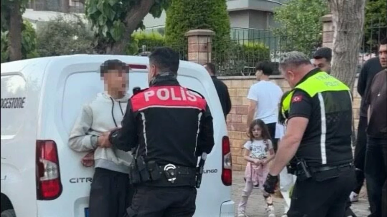 Polisten kaçan motosiklet sürücü kaza yaptı, yakalanınca gözyaşlarını tutamadı