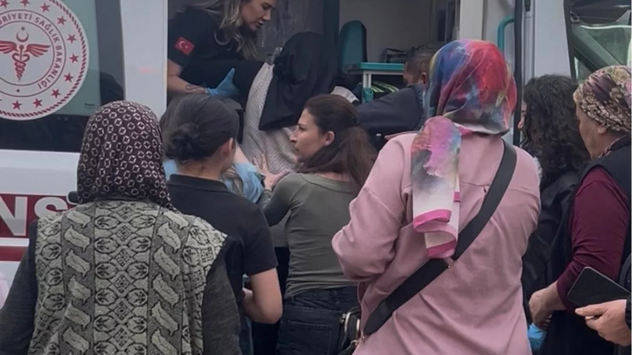 Dumanları görünce fenalaştı: Hastaneye kaldırıldı