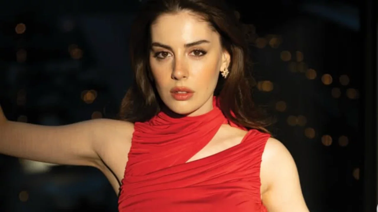 Kızılcık Şerbeti'nin yıldızı Selin Türkmen 'Çimen'e aşı...