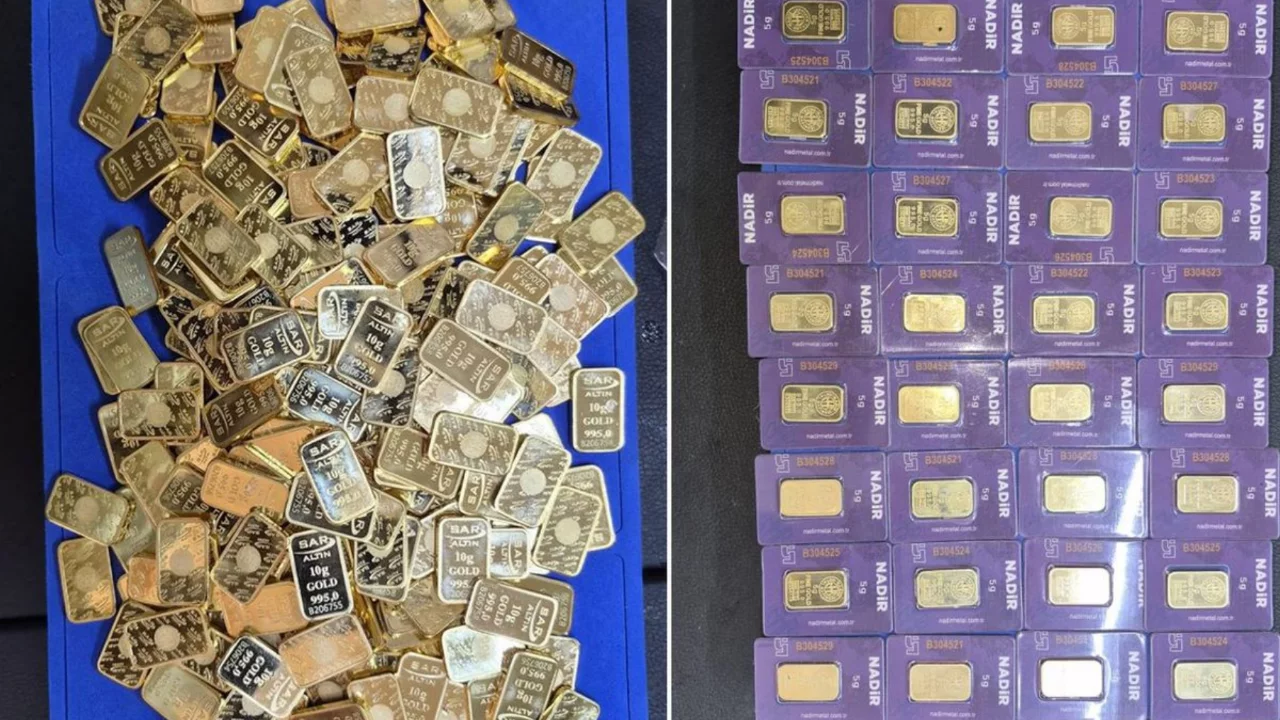 Altın diye sahteyi satacaklardı! Değerleri tam 28.5 mil...