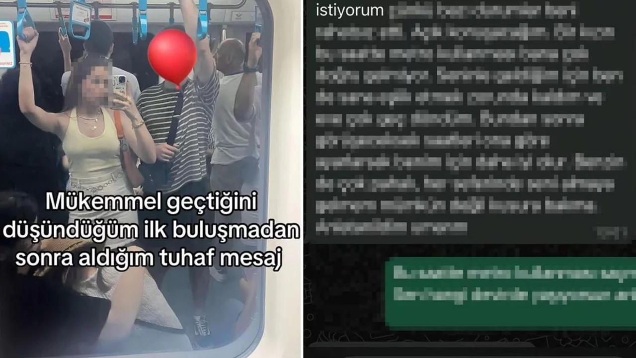 İlk buluşma sonrası erkek arkadaşından gelen mesajla şoke oldu!