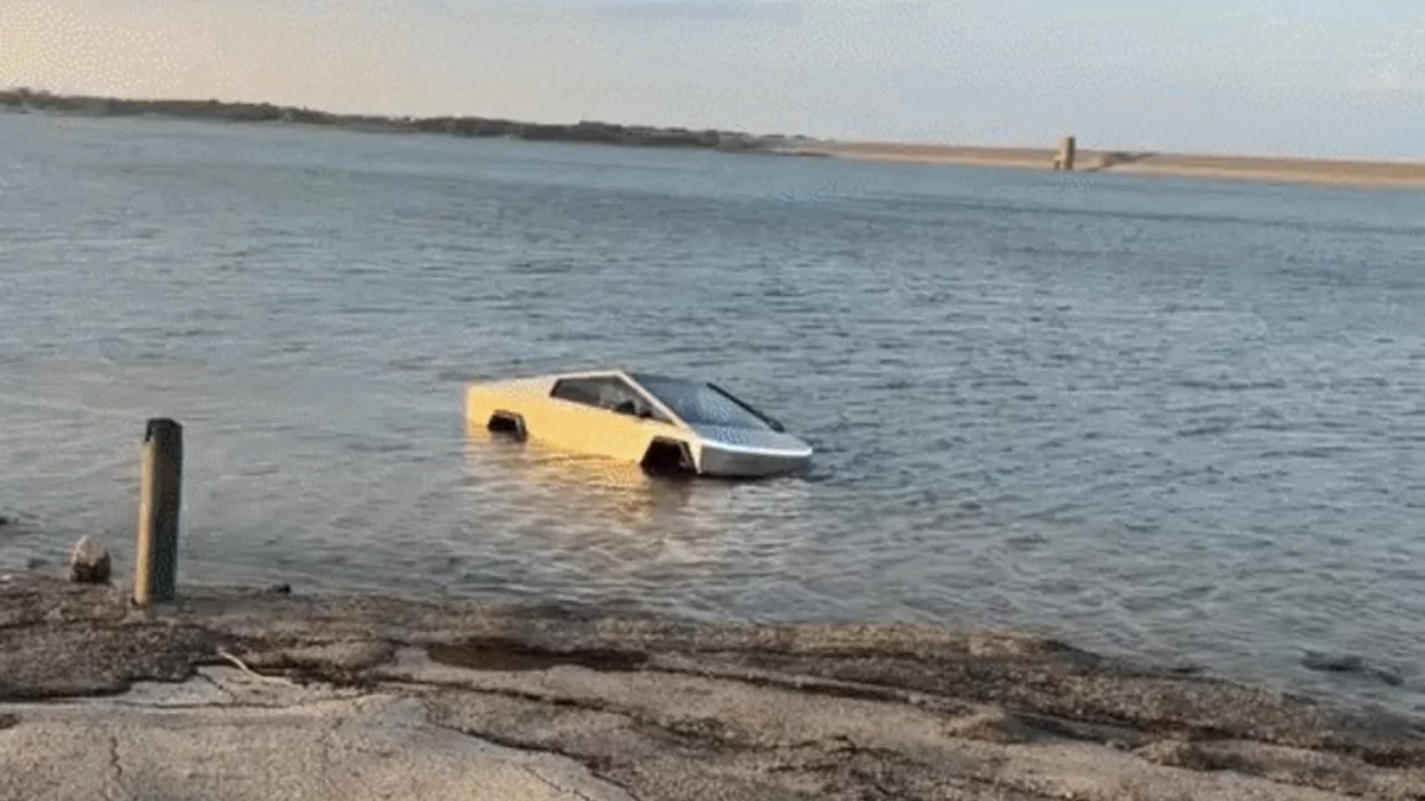 Elon Musk "Tekne gibi yüzer" demişti... Sürücünün test girişimi pahalıya patladı!