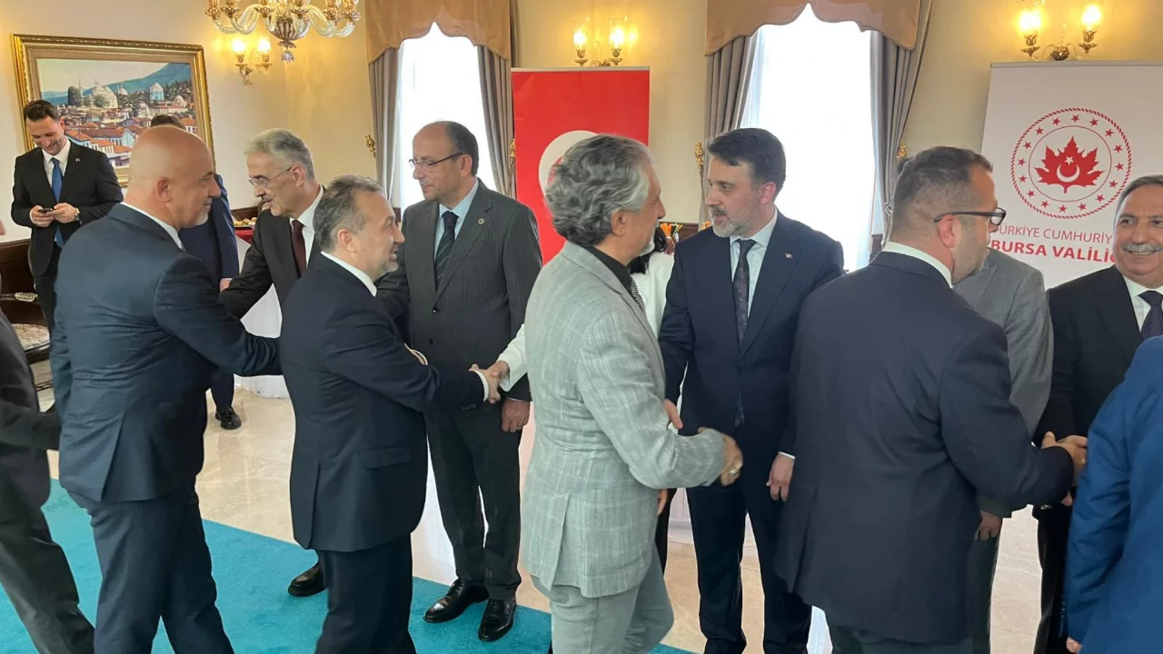 Bursa Valiliği'nde Kurban Bayramı buluşması!