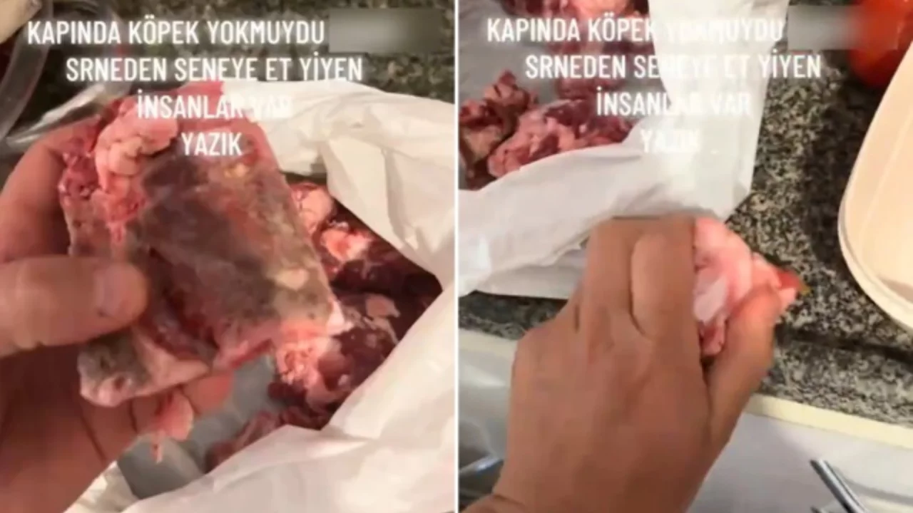 Verilen kurban payına isyan etti: "Kapında köpek yok muydu?"